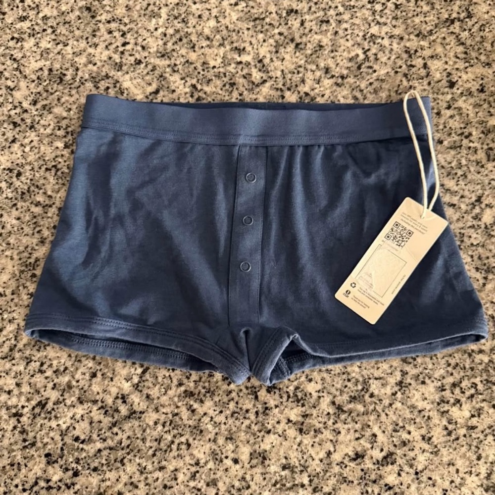 Blue Boxer Briefs